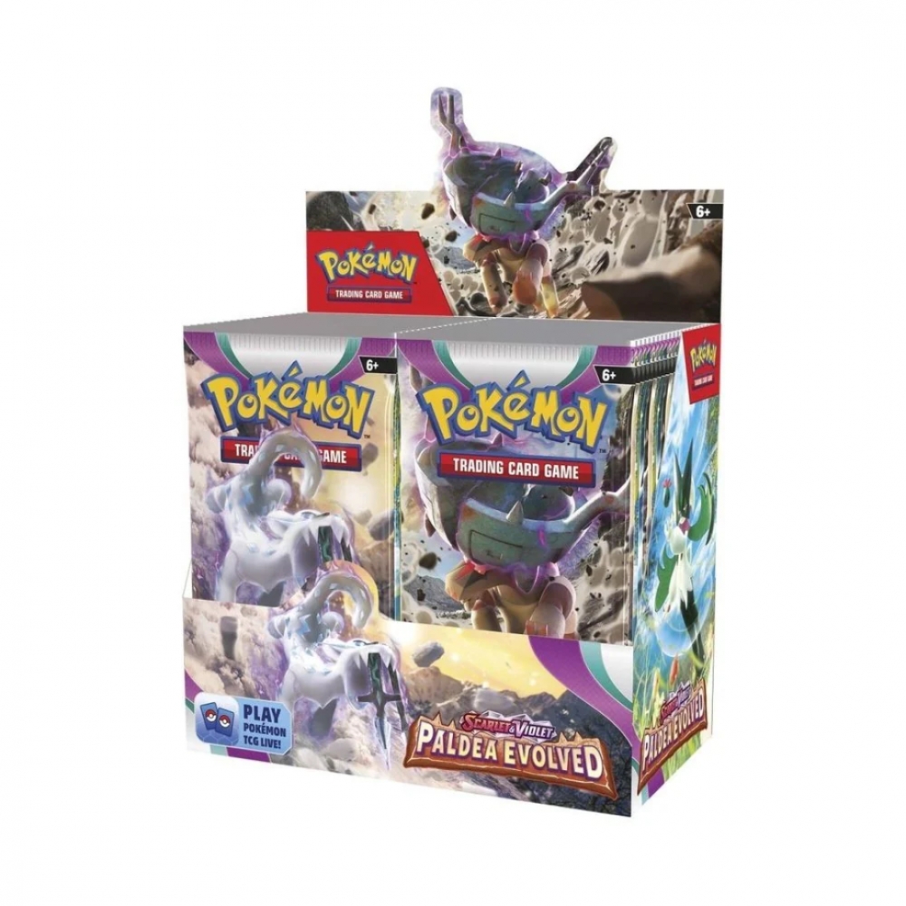 Pokemon SV2 Paldea Evolved Boosterboks